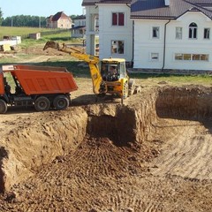 Рытьё котлованов